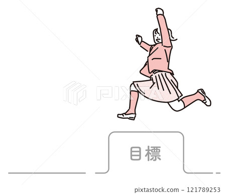 簡單說明女學生達成目標 121789253