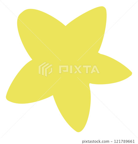 Simple and stylish star illustration Simple and stylish star illustration 121789661