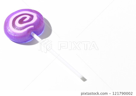 Lollipop candy photographed on a white background Lollipop candy photographed on a white background 121790002
