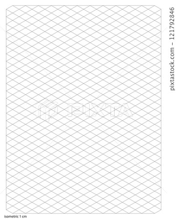 Graph Paper 1 centimeter isometric squares printable template A4 notebook format. Graph gray grid for college, journals, diary or math engineering grid line printable. Graph Paper 1 centimeter isometric squares printable template A4 notebook format. Graph gray grid for college, journals, diary or math engineering grid line printable. 121792846