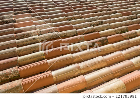 Roof tiles background Roof tiles background 121793981