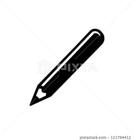 Pencil icon vector isolated on white background. Pencil vector icon Pencil icon vector isolated on white background. Pencil vector icon 121794412