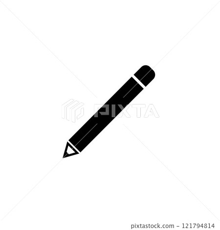 Pencil icon vector isolated on white background. Pencil vector icon Pencil icon vector isolated on white background. Pencil vector icon 121794814
