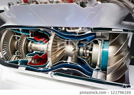 Turbojet engine for aviation tactical missiles 121796189