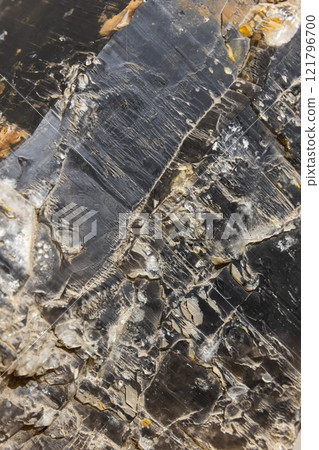 Quartz crystal, vertical macro photo, abstract natural background Quartz crystal, vertical macro photo, abstract natural background 121796700