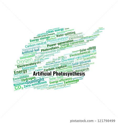 Artificial Photosynthesis Word Cloud 121798499