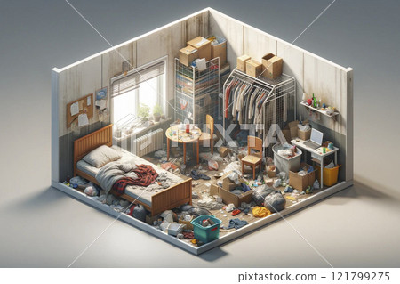 Garbage house room 121799275