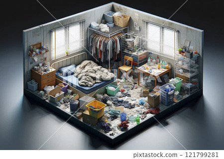 垃圾房房間 垃圾房房間 121799281