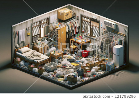 Garbage house room 121799296