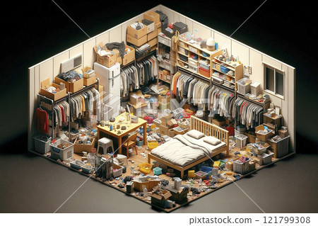 Garbage house room 121799308