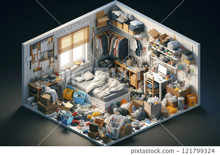 垃圾房房間 垃圾房房間 121799324