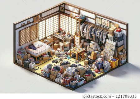 Garbage house room 121799333
