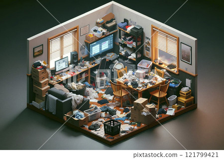 Kitchen/Garbage house 121799421