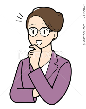 30多歲的女人開心 121799625