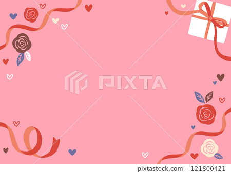 Cute Valentine's Day Frame Cute Valentine's Day Frame 121800421