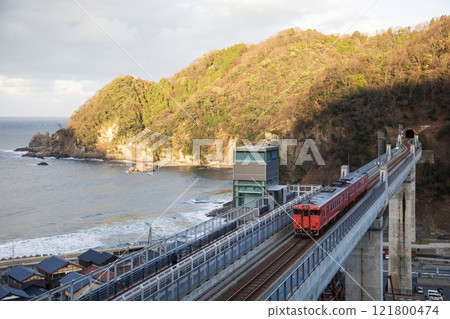 甘部鐵道橋黃昏 121800474