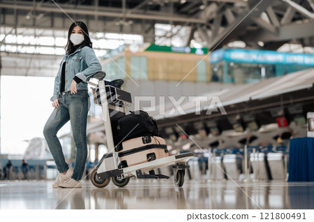 New normal travel concept . 121800491