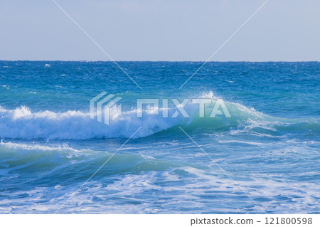 洶湧的波浪 121800598
