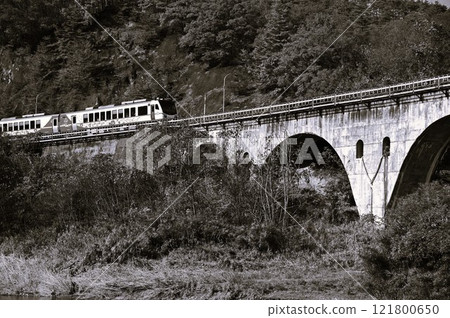 JR Kamaishi Line (Galaxy Dream Line Kamaishi Line) Tatsusobe River Bridge 121800650