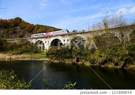 JR Kamaishi Line (Galaxy Dream Line Kamaishi Line) Tatsusobe River Bridge 121800654