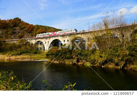 JR Kamaishi Line (Galaxy Dream Line Kamaishi Line) Tatsusobe River Bridge 121800657
