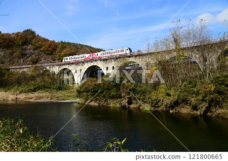 JR Kamaishi Line (Galaxy Dream Line Kamaishi Line) Tatsusobe River Bridge 121800665
