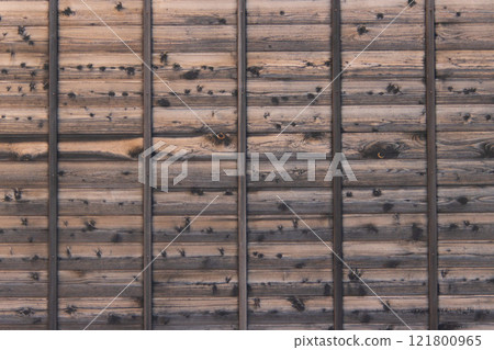 Wooden wall texture 121800965