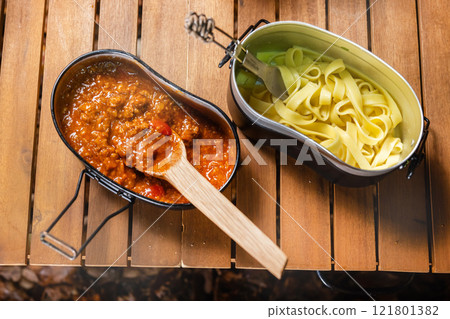 露營餐 戶外露營早餐套餐 121801382