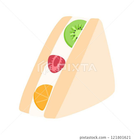 Fruit Sandwiches Japanese Dessert kiwi Fruit Sandwiches Japanese Dessert kiwi 121801621