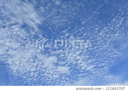 Cloud in blue sky 121801707
