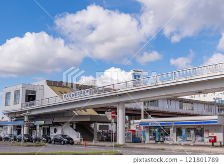 Station front view: Tsuchiura Station 121801789