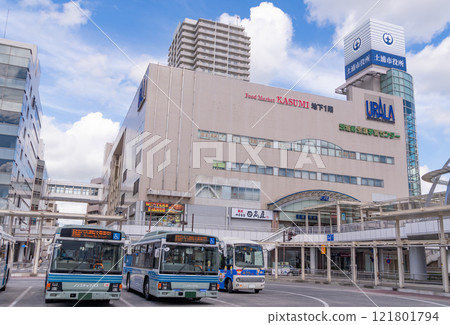 Station front view: Tsuchiura Station 121801794