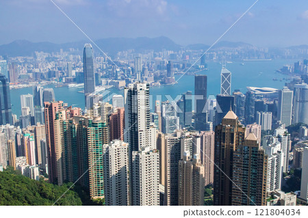 從太平山頂看(中國 - 香港) 從太平山頂看(中國 - 香港) 121804034