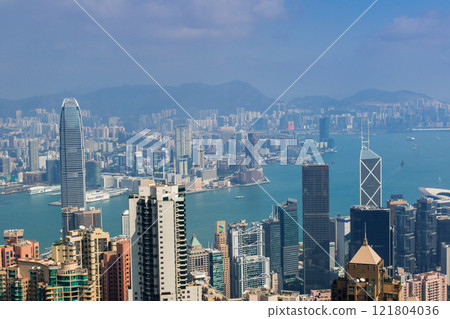 View from Victoria Peak (China - Hong Kong) View from Victoria Peak (China - Hong Kong) 121804036