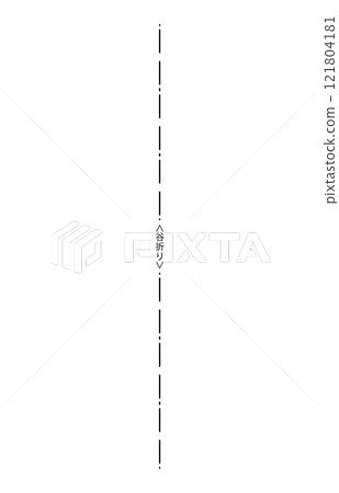 Valley fold line 121804181