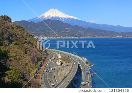 Fuji seen from the passed pass 121804536