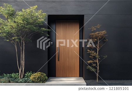 Residential image: Modern detached house Residential image: Modern detached house 121805101