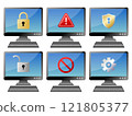 Various PC screens Black 121805377