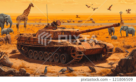 Abandoned tanks Abandoned tanks 121806509