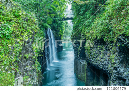 高千穗町高千穗町宮崎縣高千穗峽谷Stalwell瀑布 121806579