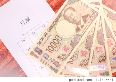 New 10,000 yen note and tuition envelope New 10,000 yen note and tuition envelope 121806671