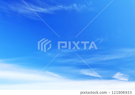 Autumn sky and clouds 121806933