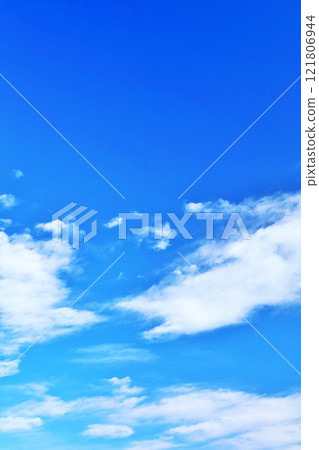 Autumn sky and clouds 121806944