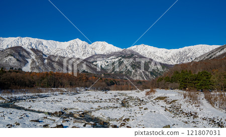 Snowy Northern Alps, Hakuba Sanzan, Hakuba Village, Nagano Prefecture Snowy Northern Alps, Hakuba Sanzan, Hakuba Village, Nagano Prefecture 121807031