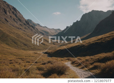 picturesque mountain landscape 121807077