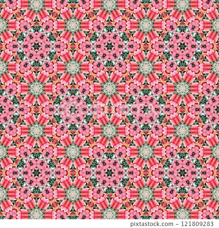 Mystical pattern design for the background. Fantasy flower texture for paper, wrapper, fabric, business card, carpet, tile, flyer printing. Swirl of luxury marble for any type of elegant home decor Mystical pattern design for the background. Fantasy flower texture for paper, wrapper, fabric, business card, carpet, tile, flyer printing. Swirl of luxury marble for any type of elegant home decor 121809283