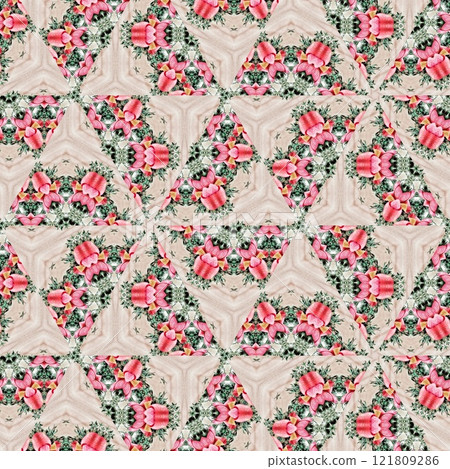 Mystical pattern design for the background. Fantasy flower texture for paper, wrapper, fabric, business card, carpet, tile, flyer printing. Swirl of luxury marble for any type of elegant home decor Mystical pattern design for the background. Fantasy flower texture for paper, wrapper, fabric, business card, carpet, tile, flyer printing. Swirl of luxury marble for any type of elegant home decor 121809286