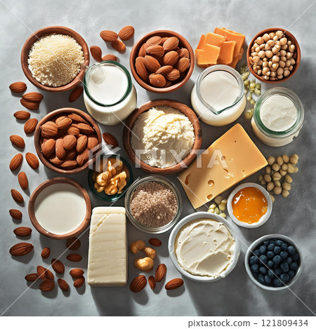 Earthy Tones of Nutritional Delights Earthy Tones of Nutritional Delights 121809434