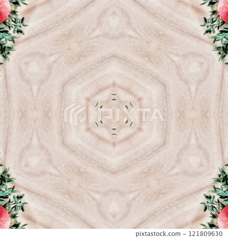 Mystical pattern design for the background. Fantasy flower texture for paper, wrapper, fabric, business card, carpet, tile, flyer printing. Swirl of luxury marble for any type of elegant home decor Mystical pattern design for the background. Fantasy flower texture for paper, wrapper, fabric, business card, carpet, tile, flyer printing. Swirl of luxury marble for any type of elegant home decor 121809630