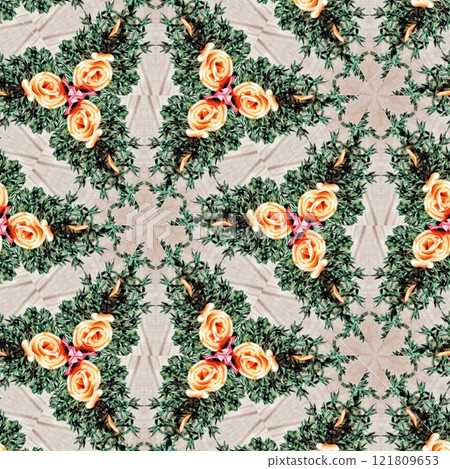 Mystical pattern design for the background. Fantasy flower texture for paper, wrapper, fabric, business card, carpet, tile, flyer printing. Swirl of luxury marble for any type of elegant home decor Mystical pattern design for the background. Fantasy flower texture for paper, wrapper, fabric, business card, carpet, tile, flyer printing. Swirl of luxury marble for any type of elegant home decor 121809653